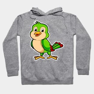 Bird Cartoon Hoodie